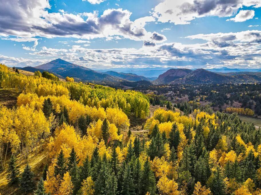 Monarch Landing, A Cozy Cabin W/360 Mountain Views Cripple Creek Eksteriør billede